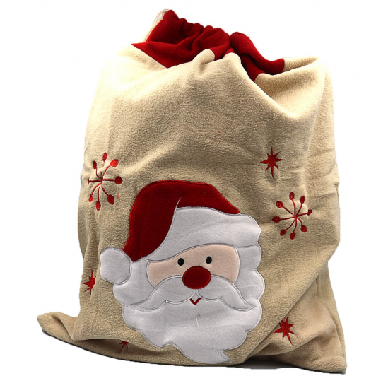 Новогодний мешок для подарков Санта 50-70 см 6220-279N - фото 1