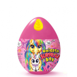 Набор креативного творчества Яйцо «Unicorn Surprise Box» (рус) 33-20 см Danko Toys USB-01-01