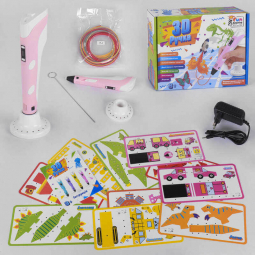 Ручка 3D цвет Розовый «Fun Game» 28381