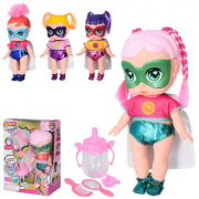 Кукла девочка-супергерой с аксессуарами высота 29 см 3666-97-98-99-101-1