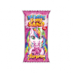 Кинетический песок розовый цвет Magic Pony Sand 150 г MPS-01-01