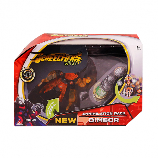 Машинка-трансформер Screechers Wild! S2 L3 - Димио EU684502 - фото 1