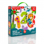 Maxi puzzle «Fisher Price Мої перші цифри» (укр) Украина ТМ Влади Тойс VT1711-07