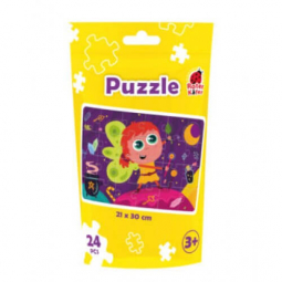 Пазлы в мешочке Puzzle in stand-up pouch «Fairy» 20-13 см Украина ТМ Влади Тойс RK1130-05