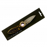 Игрушечный деревянный нож Выкидуха Флип Сувенир-Декор FL-BLACK