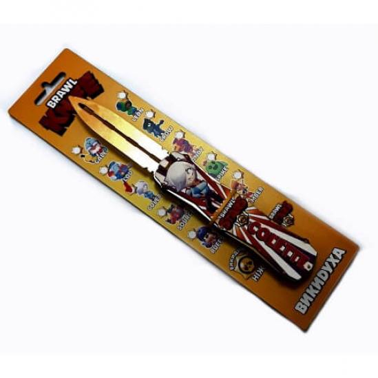 Игрушечный деревянный нож Выкидуха Brawl - Colette Сувенир-Декор Коллет - фото 1
