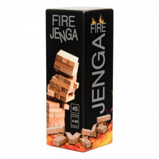 Настольная игра «Fire Jenga» ТМ Стратег Украина 30963S - фото 1
