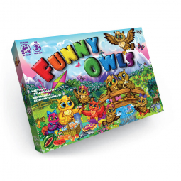 Игра настольная, развлекательная «Funny Owls» DTG98