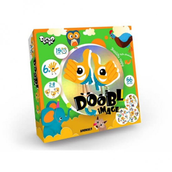 Игра настольная большая «Doobl Image» (укр) DBI-01-03U - фото 1