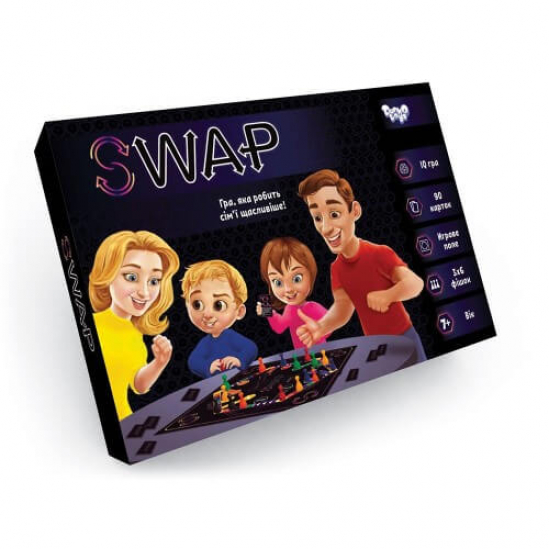 Игра настольная развлекательная «Swap» (укр) G-Swap-01-01U - фото 1