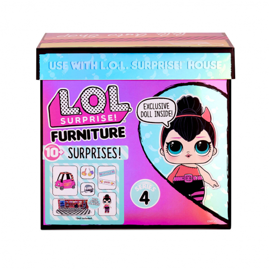 Игровой набор с куклой L.O.L. SURPRISE! серии «Furniture» - ПЕРЧИНКА З АВТОМОБІЛЕМ 572619 - фото 1