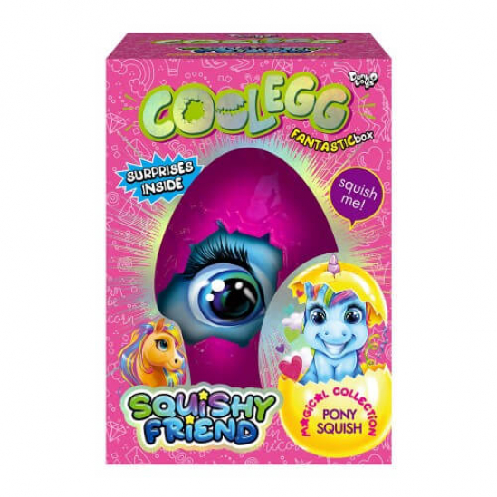 Креативное творчество «Cool Egg» яйцо (большое) 25-18-18 см Danko Toys CE-01-01 - фото 1