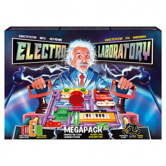 Электронный конструктор «Electro Laboratory. Megapack» Danko Toys ELab-01-04 - фото 1