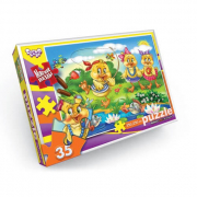 Пазлы для детей Danko Toys мягкие 35 элементов S35-10-11