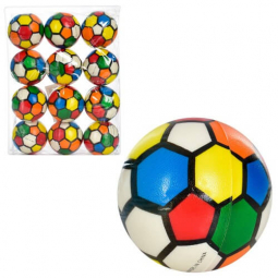 Мячик детский фомовый диаметр 6 см, 12 шт MS3432-1