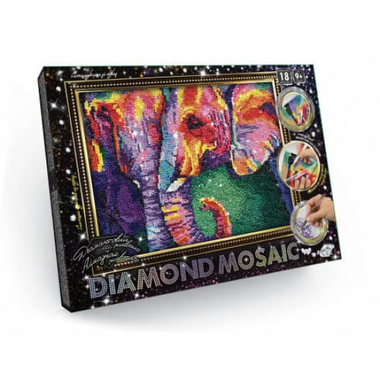 Алмазная мозаика Danko Toys Diamond mosaic, размер 30-40 см DM-03-05 - фото 1
