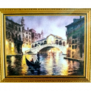 Алмазная мозаика Dreamtoys Огни Венеции, размер 30-40 см  H9101