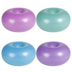 Мяч для фитнеса «Пончик» ежик 900 г (4 цвета) BT-SFB-0012