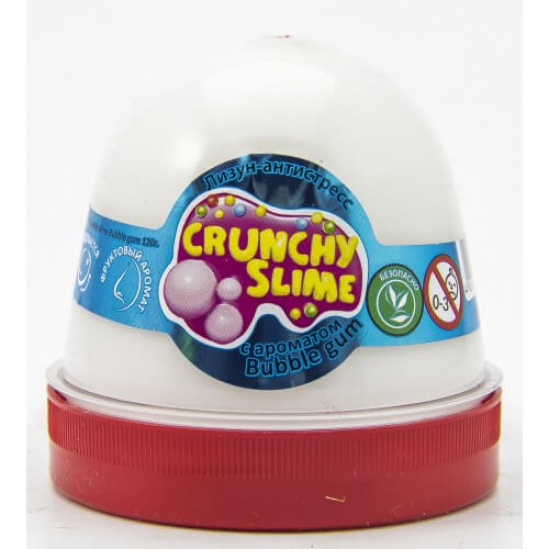 Лизун-антистрес TM Mr.Boo Crunchy slime BubbleGum 120г ТМ ОКТОо 80090 - фото 2