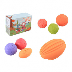 Набор текстурных игрушек для ванной «Мячики» Tumama TM196