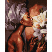 Картина по номера «Аромат лилий» размер 40-50 см Идейка KHO4846