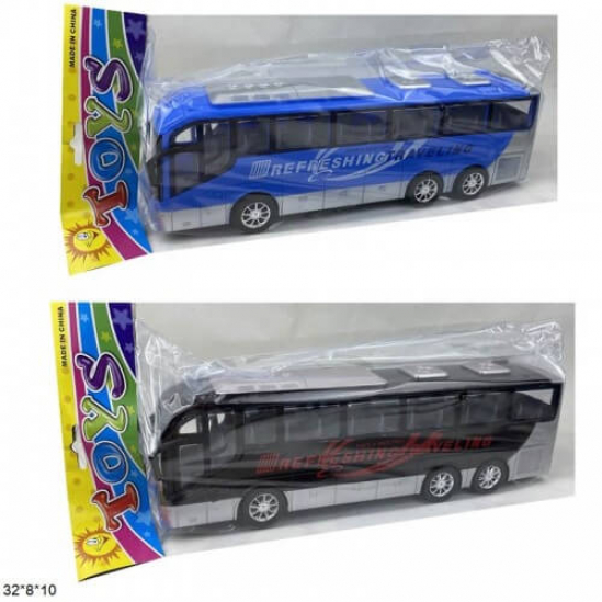 Автобус инерционный 828-D4D5 - фото 1