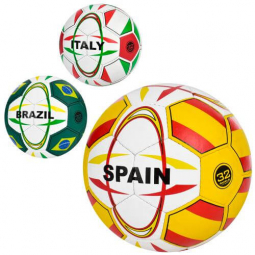 Мяч футбольный размер 5 вес 400 г 32 панели материал PU 2500-250