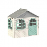 Игровой домик с дверью и окнами и шторками Doloni 0255015