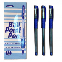 Ручка шариковая синяя 501Р