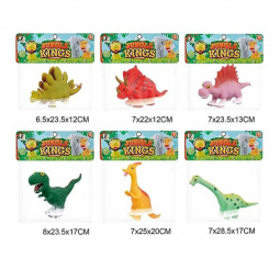 Набор игрушек-пищалок для ванной Динозавры JZD-73