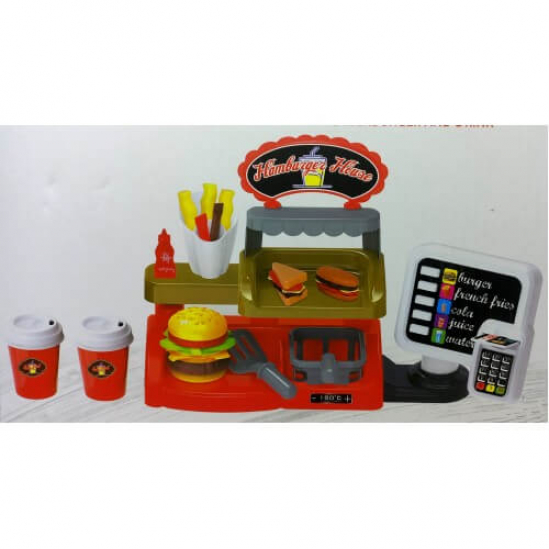 Игровой набор Гамбургерная с кассовым аппаратом NA-8899-20 - фото 1