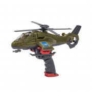 Игрушечный вертолет военный с ручкой Арбалет Orion 268