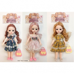 Маленькая кукла «Модная девушка» YL803-29A30A31A