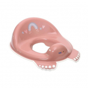 Накладка на унитаз антискользящая «Метео» розовая Tega baby ME-002-123