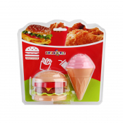 Набор игрушечных продуктов гамбургер и мороженое ФастФуд Kinderway 100-504