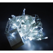 Светодиодная гирлянда 60 лампочек длина 6 м работает от сети C54322