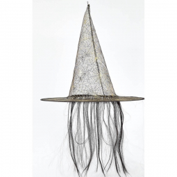 Карнавальная шляпа Ведьмы с волосами