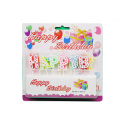 Набор свечей для торта «Happy Birtday» 7575-1