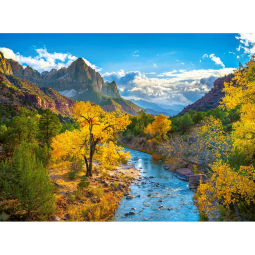 Пазлы «Осень в национальном парке Зайон, США» 3000 эл Castroland С-300624