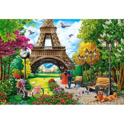 Пазлы «Весна в Париже» 1000 эл Castroland С-104840