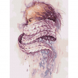 Картина по номерам размер 30-40 см «Зимний уют» Идейка КНО4936