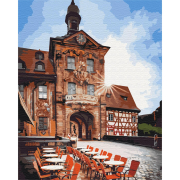Картина по номерам размер 40-50 см «Старая ратуша Бамберга» Brushme BS51770