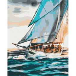 Картина по номерам размер 40-50 см «Морское путешевствие» Brushme BS53299