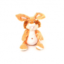 Мягкая игрушка Кролик с длинными ушами размер 34 см 324-234