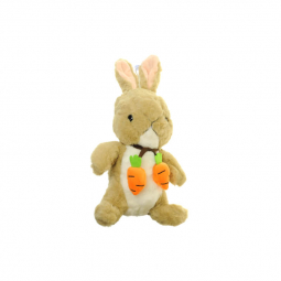 Мягкая игрушка Зайчик с морковкой размер 30 см 621870