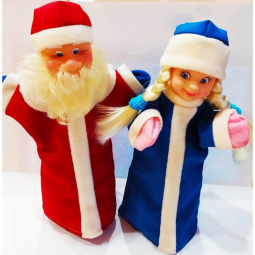 Кукла-рукавичка Дед Мороз и Снегурочка Чуди Сам B072/B186