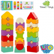 Дерев'яна іграшка «Баланс блоки» LIMO TOY MD2883