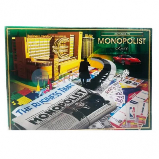 Настільна гра «Monopolist» DankoToys G-MonP-01-01U - фото 1