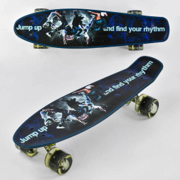 Скейт Best Board дошка-55см колеса PU світяться d-6см Р13780