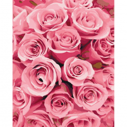 Картина по номерам «Троянди з мрій» розмір 40-50 см Brushme BS52258